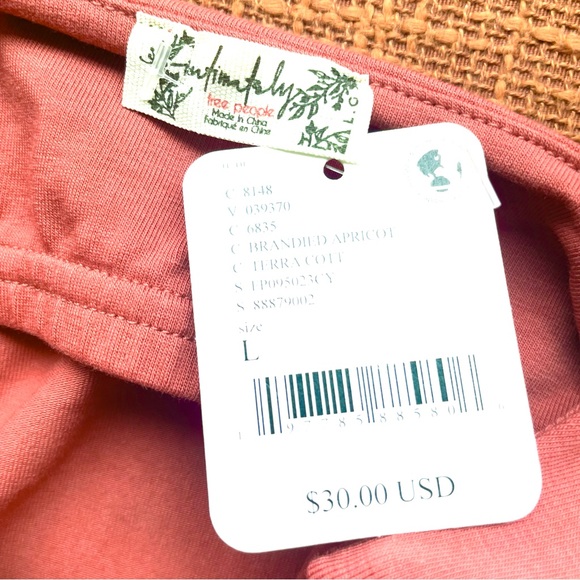 Free People Intimately Anywhere Anytime Tank in Brandied Apricot Size L NWT - Picture 6 of 11